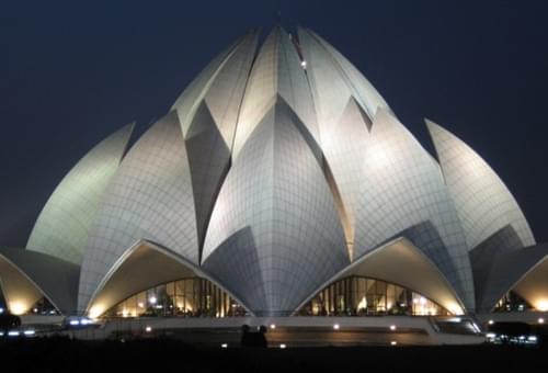 Lotus Temple in Delhi - India